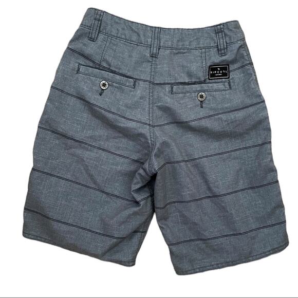 Rip Curl Boys Gray Striped Walking Shorts Size 22โ - Picture 2 of 2